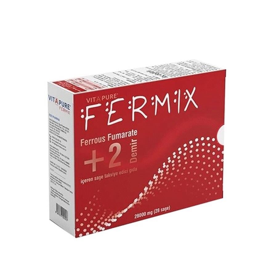 Vitapure Fermix Iron & Vitamin Supplement 28 Sachets
