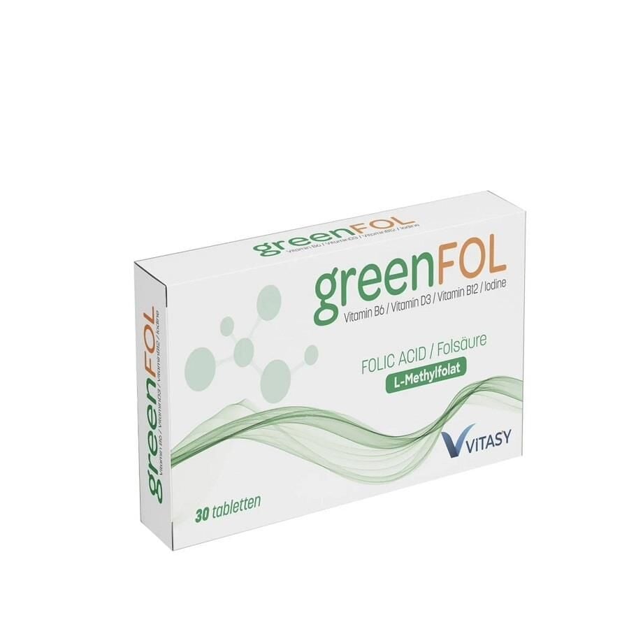 Bianco Pharma Vitasy Greenfol L-Methylfolate Supplement 30 Tablets