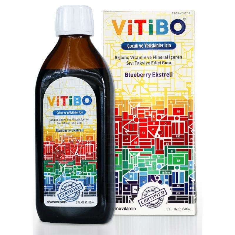 Dermovitamin Vitibo Multivitamin & Mineral Syrup 150ml