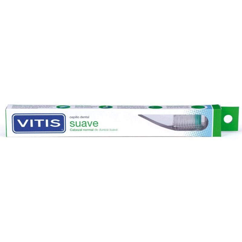 Vitis Soft Toothbrush for Effective Plaque Removal 1 Unit
