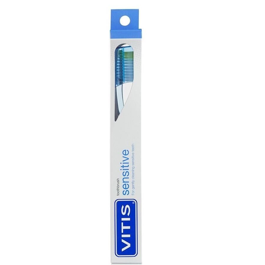 Vitis Sensitive Toothbrush for Gentle Cleaning 1 Count