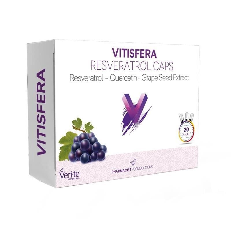 Vitisfera Resveratrol, 20 Capsules
