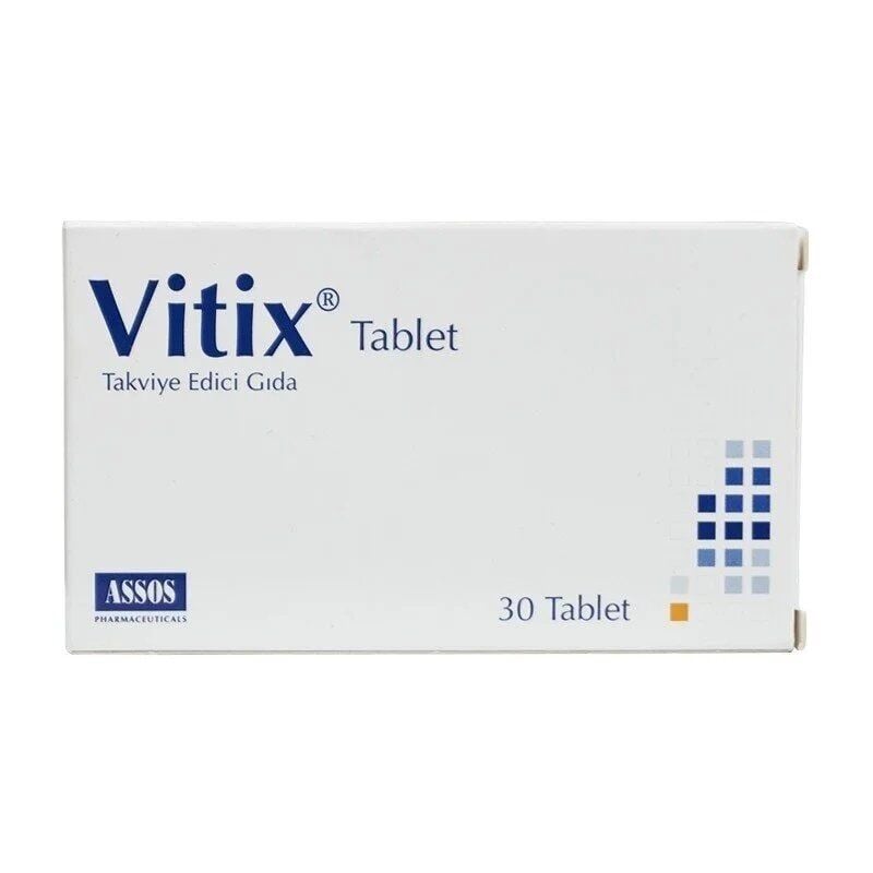 Assos Pharma Vitix Antioxidant Formula 30 Tablets