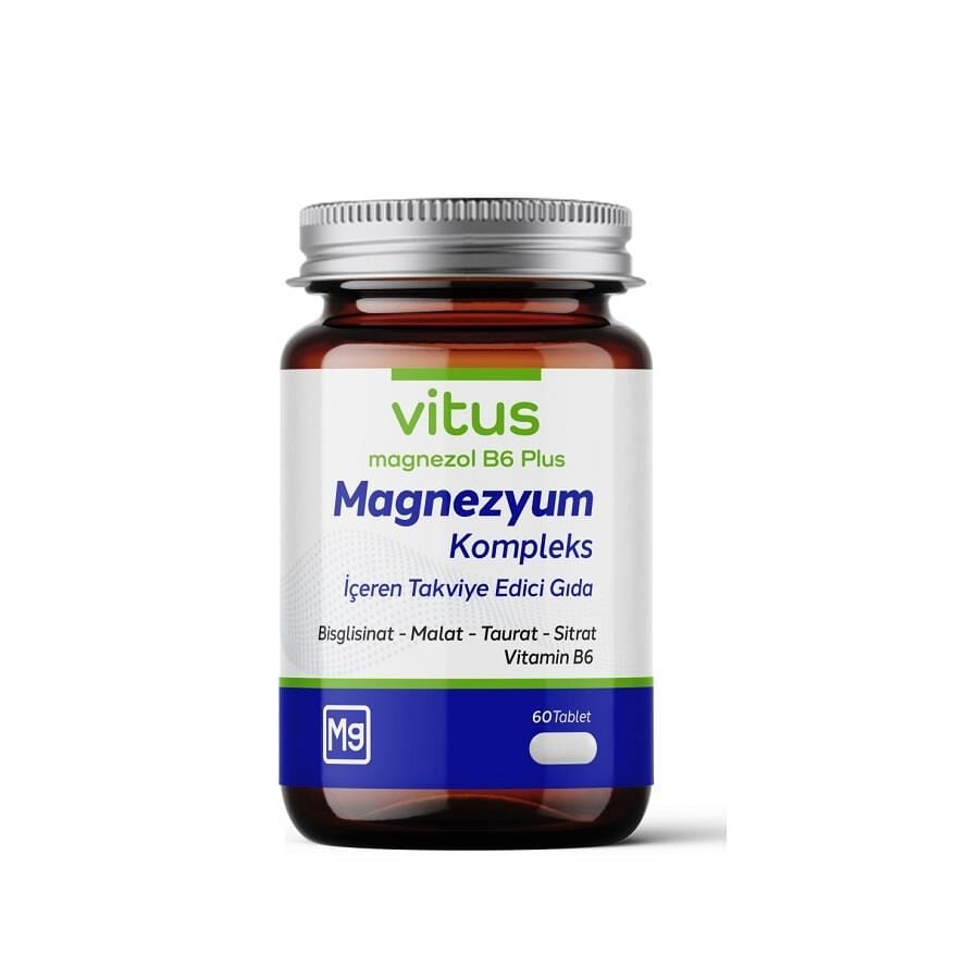 Vitus Megnezol B6 Plus Magnesium Support 60 Tablets