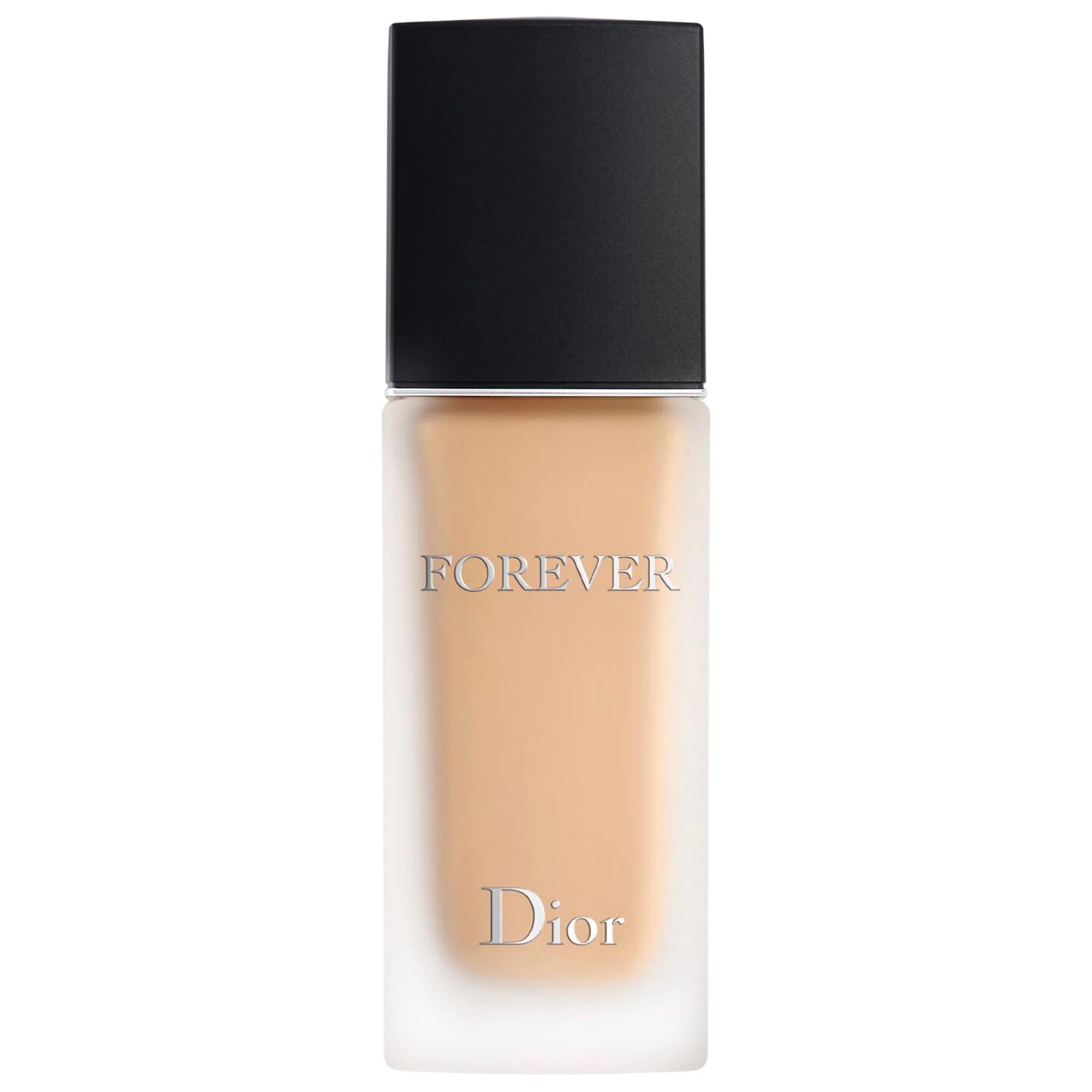 Dior Forever Matte Foundation SPF 15: 24H Transfer-Proof, Medium Coverage, and Improves Skin Texture Dior Matte Foundation SPF 15: Long-Lasting & Flawless! matte foundation, long-lasting foundation, transfer-proof foundation, foundation with skincare, medium coverage foundation, full coverage foundation, Dior foundation, SPF 15 foundation, recyclable foundation packaging, foundation for smooth skin, foundation, makeup, face makeup, Dior Forever, skincare, iris extract, rose extract, sun protection, beauty, 