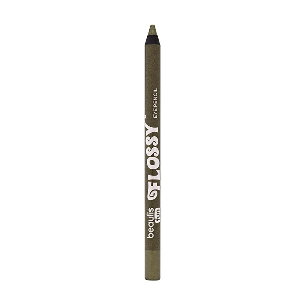 Beaulis Fun Flossy Green Eyeliner - Vibrant, Creamy Eye Makeup - 724 Green Elegance - view 3