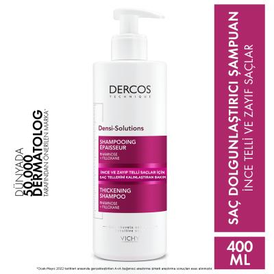 Vichy Densi Solutions Thickening Shampoo 400Ml - Hair Thickening & Volumizing for Fine or Limp Hair - image 25