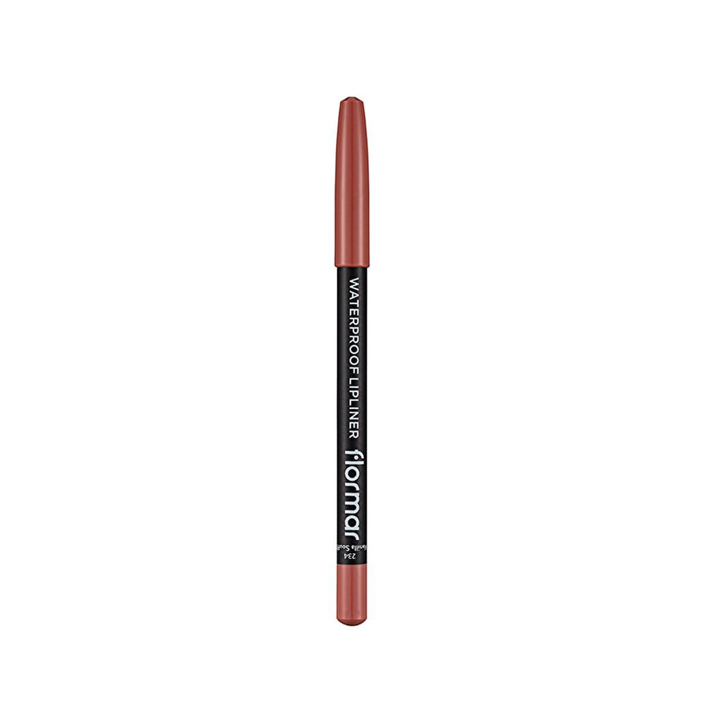 Flormar Waterproof Matte Lip Liner - Long Lasting, High Pigment, Vitamin Enriched - 234 Vanilla Souffle - view 5