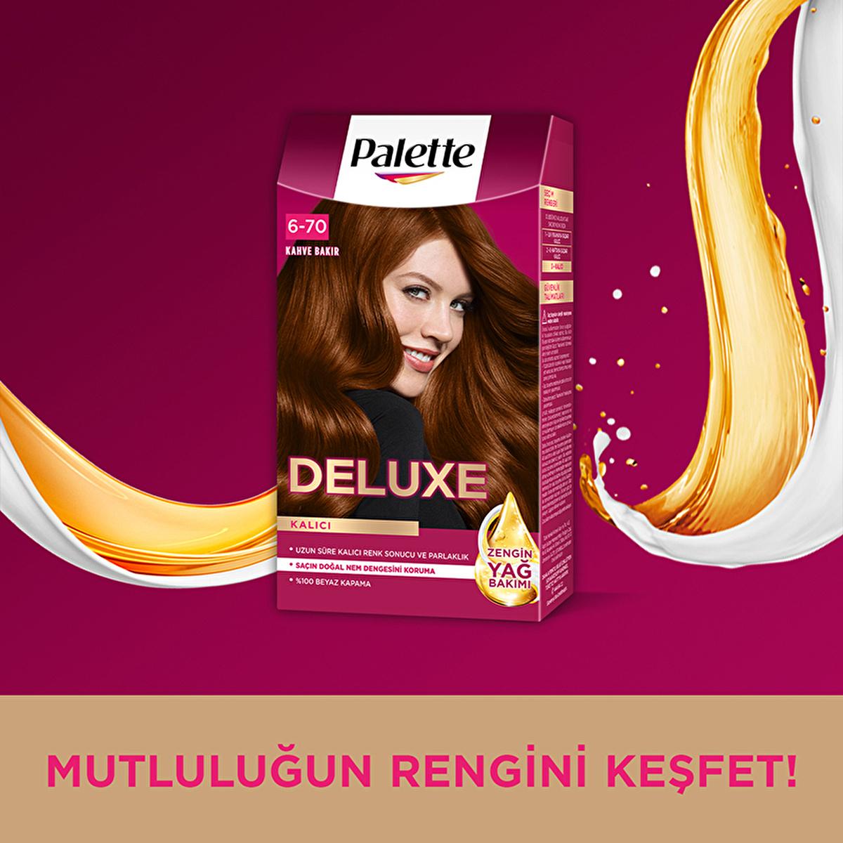 Palette Deluxe Hair Dye - Long-Lasting Rich Color Intensity for Vibrant Hair Palette Deluxe Hair Dye - Long-Lasting Rich Color hair dye, long-lasting hair color, hair coloring, rich color intensity, nourishing hair dye, hair care, hair color maintenance, vibrant hair color, Palette Deluxe