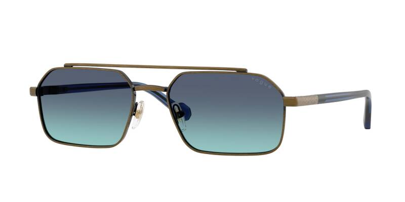 Vogue 0VO4356S Men's Square Sunglasses with Grey Lenses 57mm