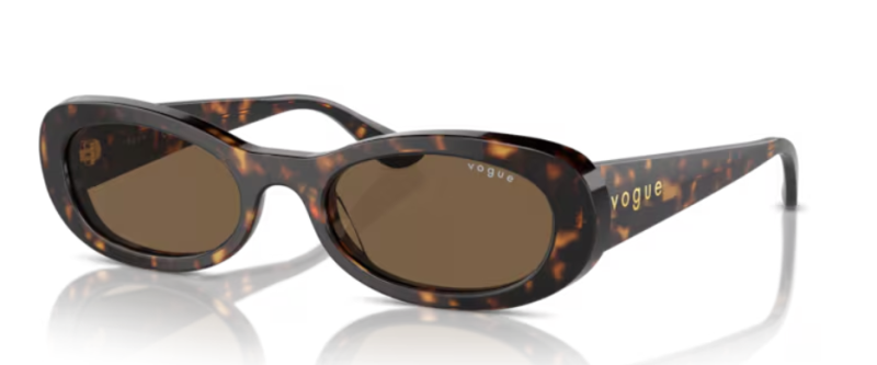Vogue 0VO5582S W65673 53 Women's Sunglasses Tortoise 53mm