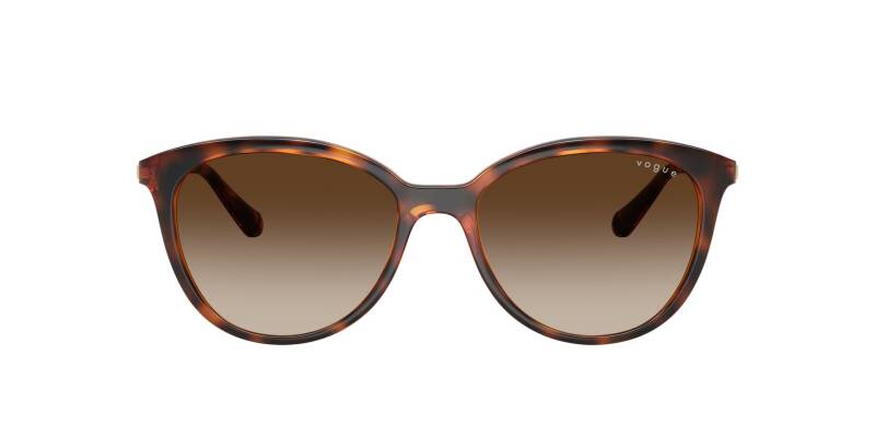 Vogue Women's Sunglasses Tortoise Frame Brown Lenses 53mm