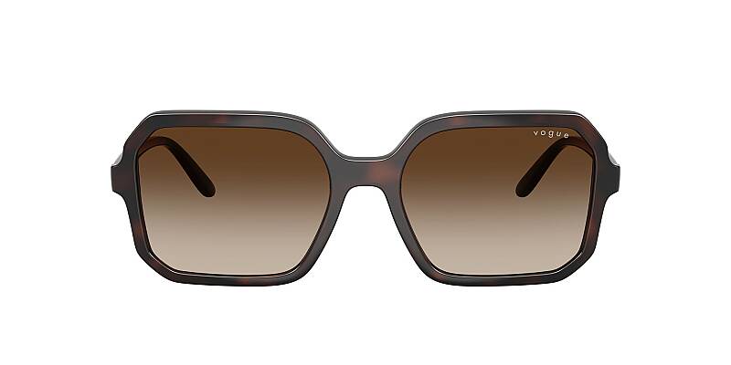 Vogue 0VO5696S Women's Square Sunglasses - Dark Havana 55mm