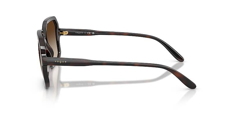 Vogue 0VO5696S Women's Square Sunglasses - Dark Havana 55mm