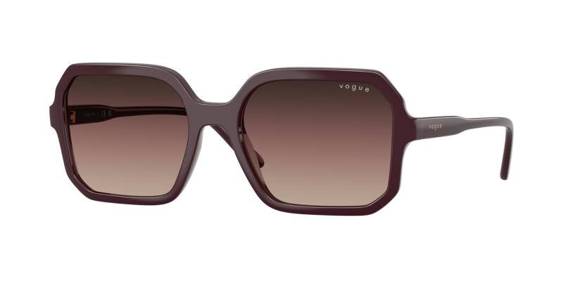 Vogue 0VO5696S Women's Square Sunglasses with Gradient Lenses 55mm