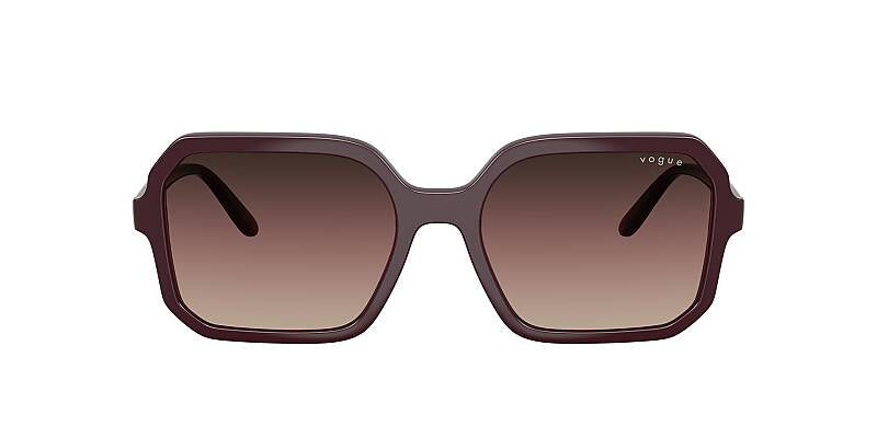 Vogue 0VO5696S Women's Square Sunglasses with Gradient Lenses 55mm