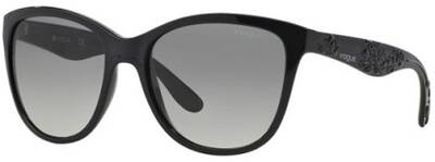 Vogue 2897-S W44/11 Black Gradient Sunglasses 54-17
