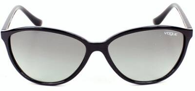 Vogue 2940-Sm W44/11 Black Flat Lens Sunglasses 58mm