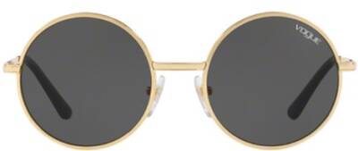 Vogue 4085-S 280/87 Yellow Metal Sunglasses, Size 50-19