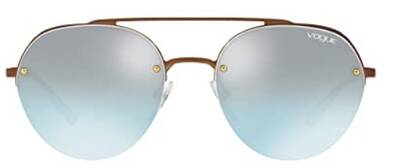 Vogue 4113-S Copper Metal Sunglasses with Mirror Lenses