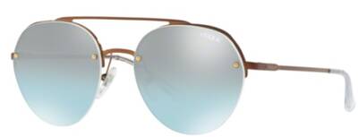 Vogue 4113-S Copper Metal Sunglasses with Mirror Lenses