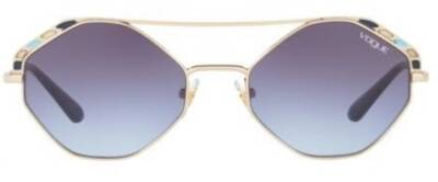Vogue 4134-S 848/4Q Yellow Metal Sunglasses 53mm