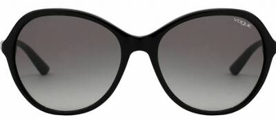 Vogue 5007-BI Black Gradient Sunglasses 58mm