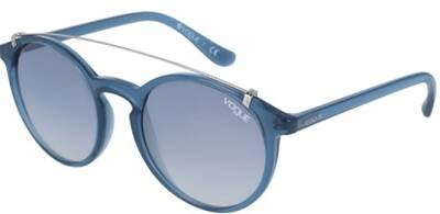 Vogue 5161-S 25347B Mirrored Sunglasses in Dark Blue 51-20