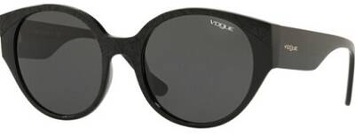 Vogue 5245S W4487 Black Square Sunglasses 53mm
