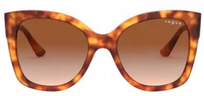 Vogue 5338-S 279213 Brown Tortoise Gradient Sunglasses 54mm