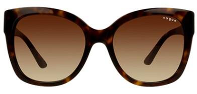 Vogue 5338S W65613 Tortoise Gradient Square Sunglasses 54mm