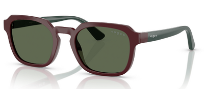 Vogue VJ 2025 247371 Square Sunglasses in Brown Green 46mm