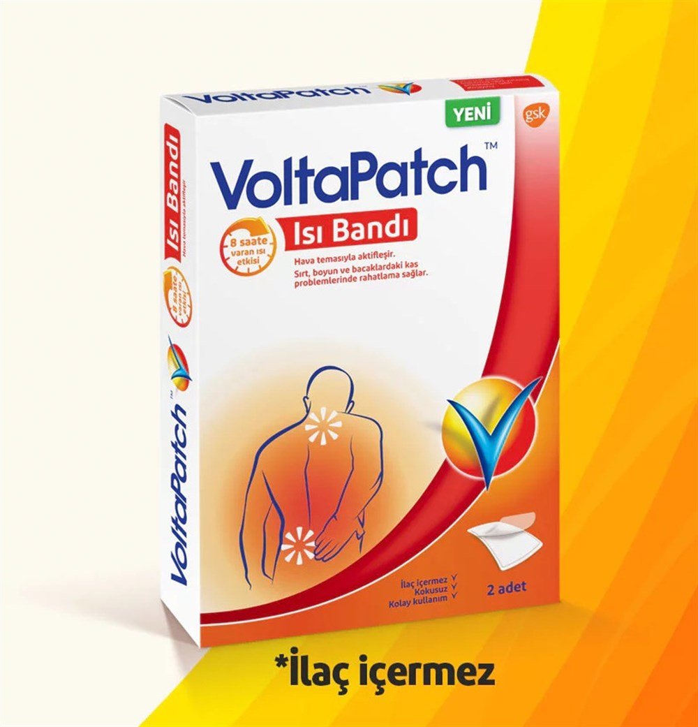 VoltaWarm Heat Patch 2-Pack - 8 Hours Pain Relief | Comfort Essentials