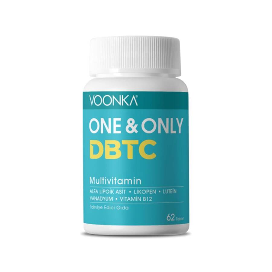 Voonka One &amp; Only DBTC Multivitamin Support 62 Tablets
