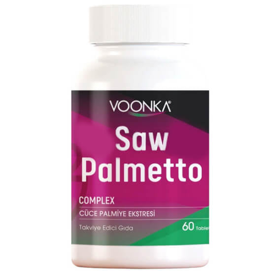 Voonka Saw Palmetto Dietary Supplement 60 Tablets