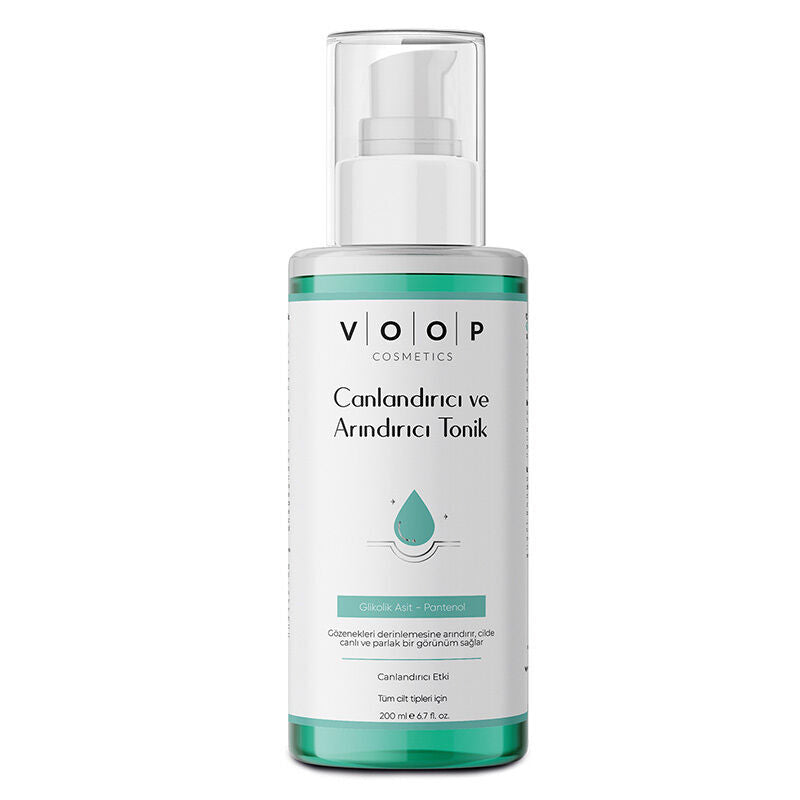 Voop Revitalizing and Purifying Toner with Glycolic Acid 200 ml