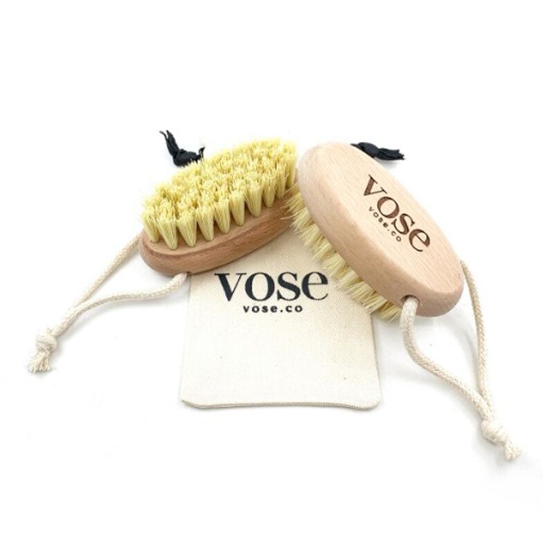 Vose Natural & Vegan Nail Brush for Gentle Cleaning