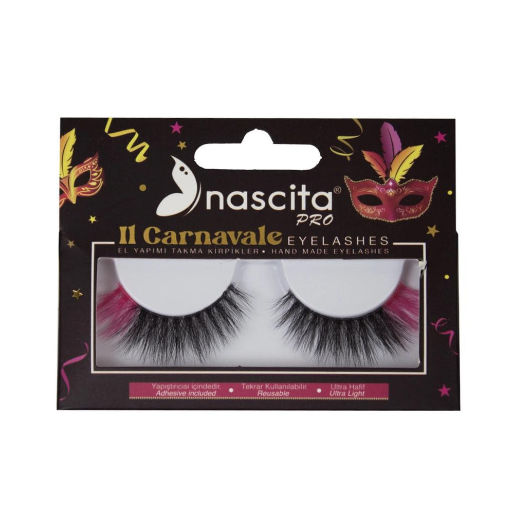 Nascita Carnavale Colorful False Eyelashes 128