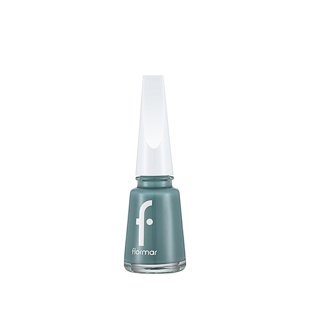 Flormar Nail Enamel Yoğun Pigmentli Oje 497 Celadon Glaze - Long-Lasting Nail Polish with Nail Care Benefits - view 6