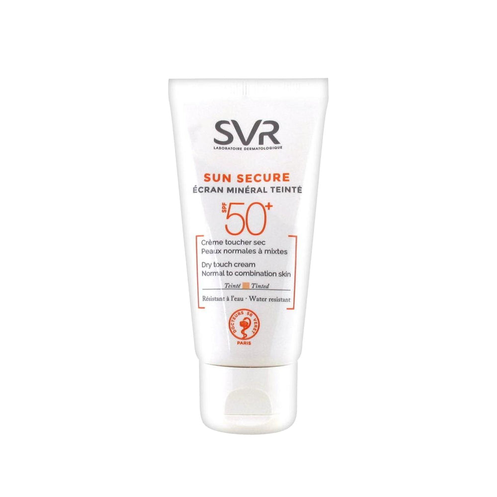 SVR Sun Secure Ecran Mineral Spf50+ Sunscreen Cream for Sensitive Skin - 60ml Mineral Sunscreen SVR Sun Secure Mineral Spf50+ Sunscreen Cream mineral sunscreen, SPF50+ sunscreen, SVR Sun Secure, sunscreen cream, sun protection, sensitive skin, outdoor enthusiasts, skin protection, UV protection, mineral-based formula, Secure Ecran technology