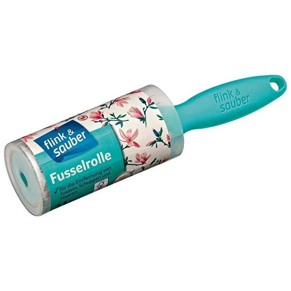 Flink & Sauber Lint Roller 21 Sheets - Pet Hair Remover & Clothing Maintenance Tool Flink & Sauber Lint Roller - Pet Hair Remover & Clothing Care lint roller, pet hair remover, clothing maintenance tool, dust picker, adhesive roller, pet hair removal, clothing care, home cleaning, pet owners, easy cleaning, hygienic cleaning, lint removal, Flink & Sauber