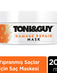 Toni&Guy Hair Care Mask - Moisturizing & Repairing Treatment for Damaged Hair, 6.76 fl oz Toni&Guy Hair Mask for Dry & Damaged Hair Hair care mask, Toni&Guy hair mask, Moisturizing hair mask, Repairing hair care, Hydrating hair treatment, Hair repair, Hair nourishment, Dry hair solution, Damaged hair repair, Hair care routine, Toni&Guy hair care