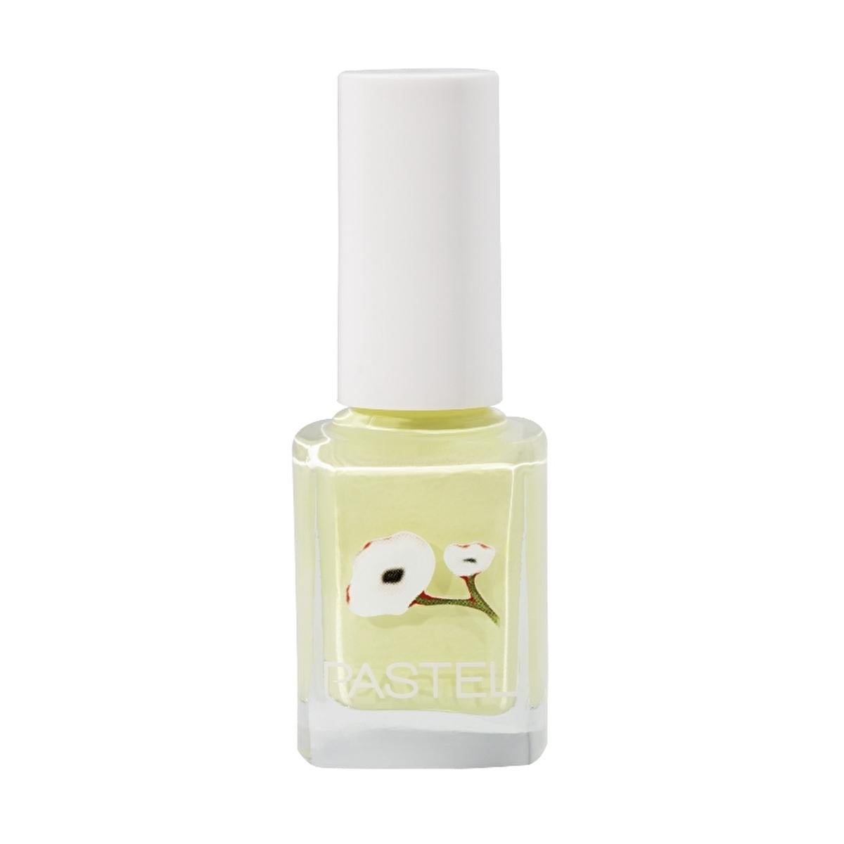 pastel nail polish 413 bottle, applying pastel nail polish 413, swatch of pastel nail polish 413 Pastel Nail Polish 413 - Long-Lasting Shine and Easy Application for Women | 0.44 fl. oz. Pastel Nail Polish 413 - Long-Lasting Shine for Beauty Enthusiasts nail-polish, pastel, beauty, long-lasting, easy-application, shiny-nails, women, manicure, cosmetology, ai-generated