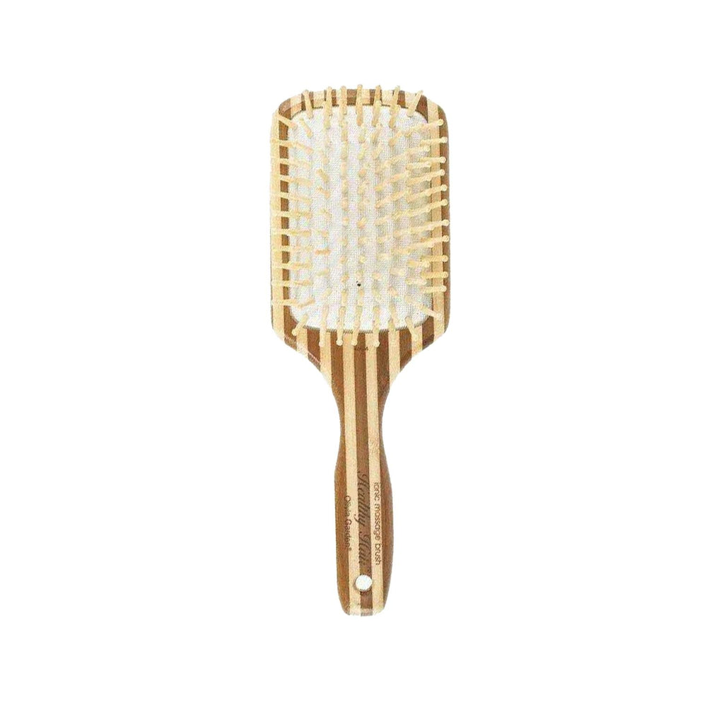 Olivia Garden Bamboo Touch Detangle Massage Hair Brush L - Eco-Friendly Hair Care Tool for Gentle - Hair Accessories
