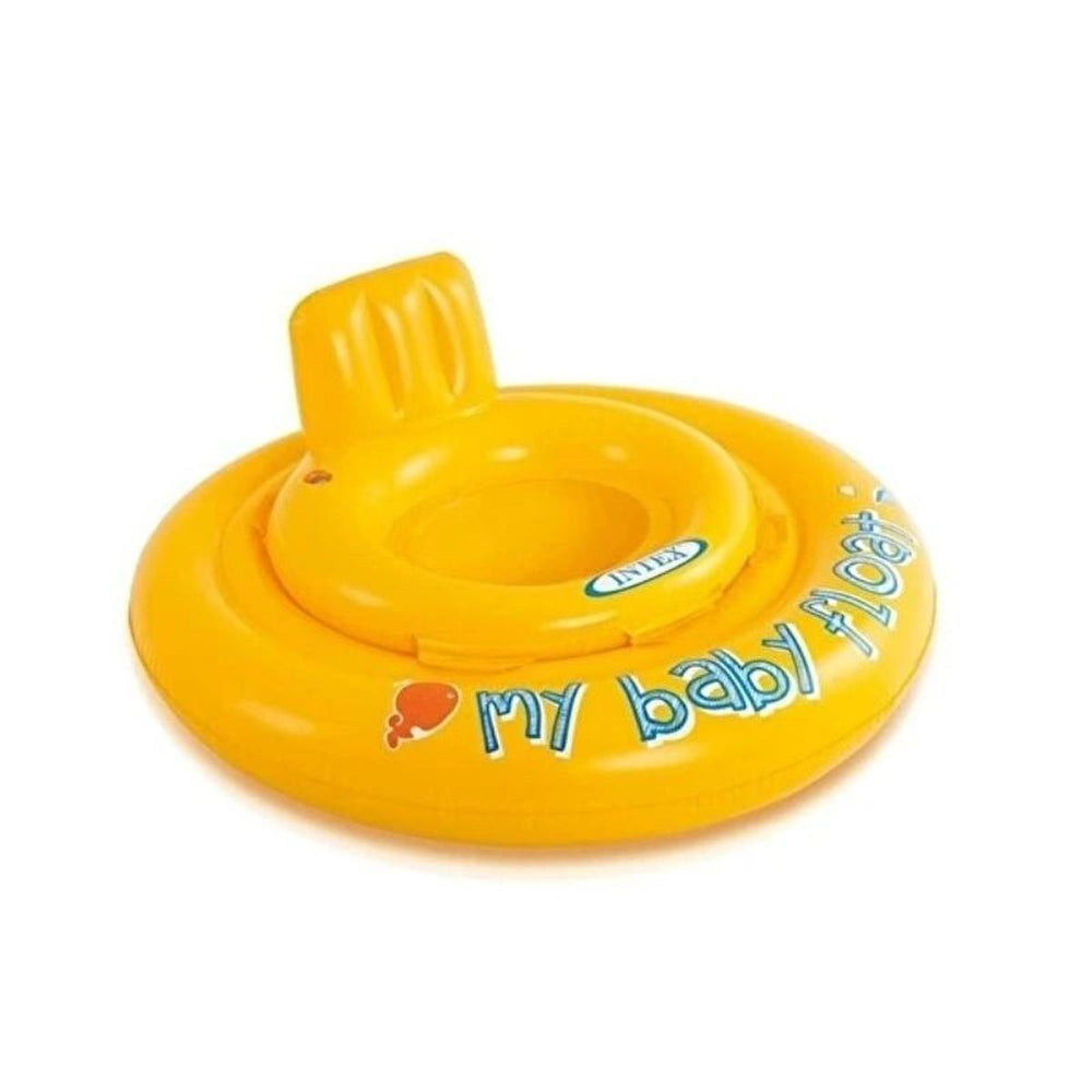 Intex Baby Float 70cm - Soft Cushion Backrest Infant Swimming Aid for 6-12 Months - Baby Care