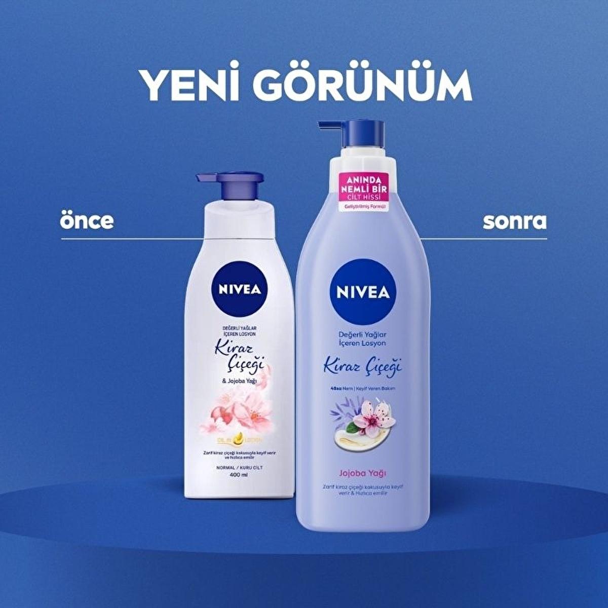 nivea cherry blossom body lotion 400 ml, nivea cherry blossom lotion packaging, nivea lotion with jojoba oil NIVEA Cherry Blossom Body Lotion - Hydrating Formula for Adults | 400 ml NIVEA Cherry Blossom Body Lotion 400 ml nivea, body-lotion, cherry-blossom, skin-care, moisturizing-lotion, adults, hydration, jojoba-oil, skincare-enthusiasts, ai-generated