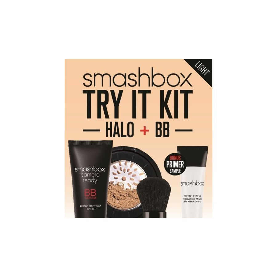 Smashbox Try It Kit Halo and BB Cream Light Set 2 Items