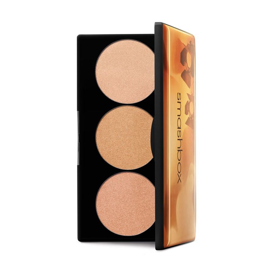 Smashbox Spotlight Palette Gold Shimmer Highlight Trio