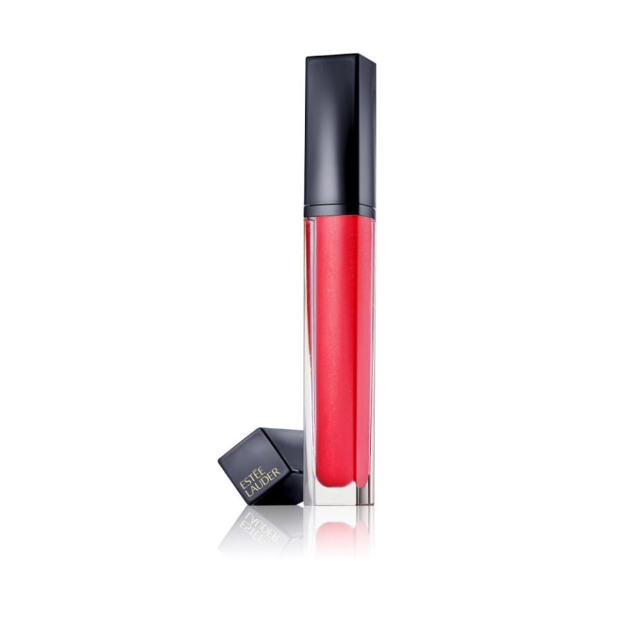 Estee Lauder Pure Color Shimmer Gloss 330 Red Extrovert Lip Gloss