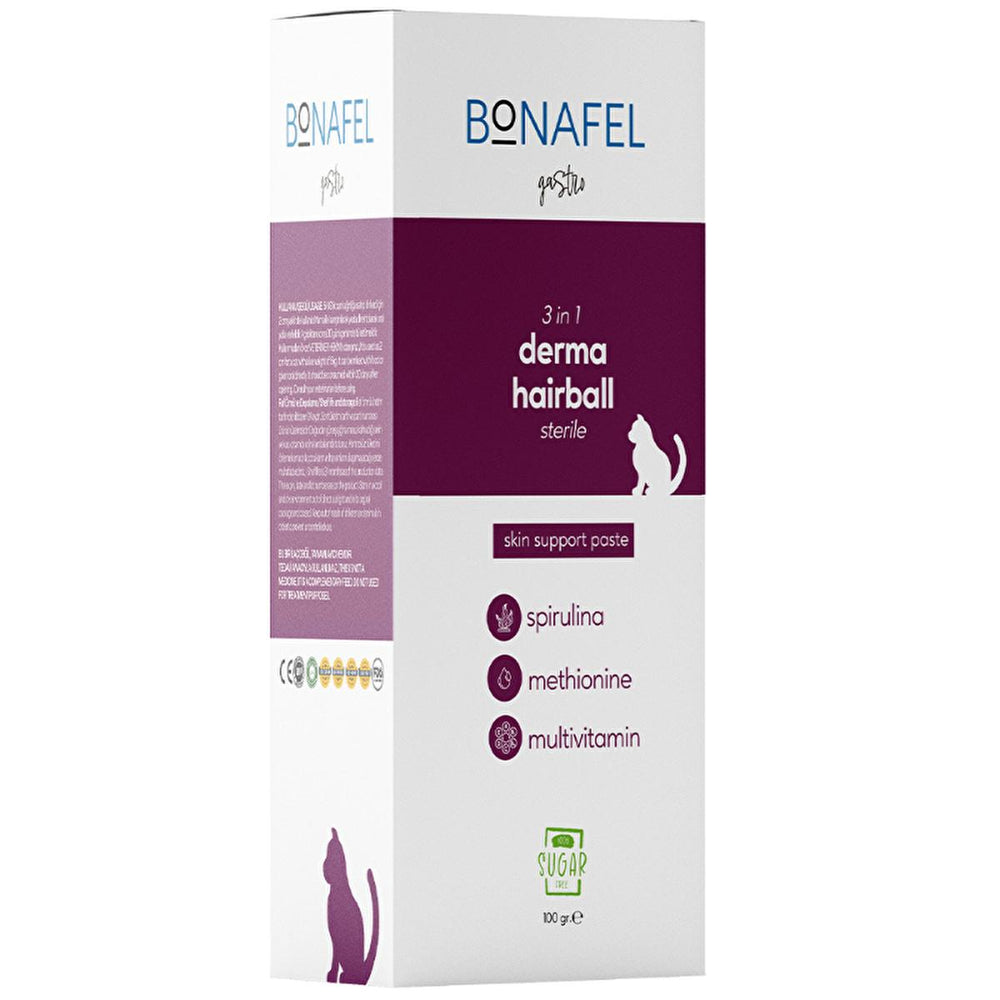 Bonafel Multivitamin Supplement for Spayed Cats - Hairball Prevention, Enhanced Skin & Coat Health - Vitamin & Supplement